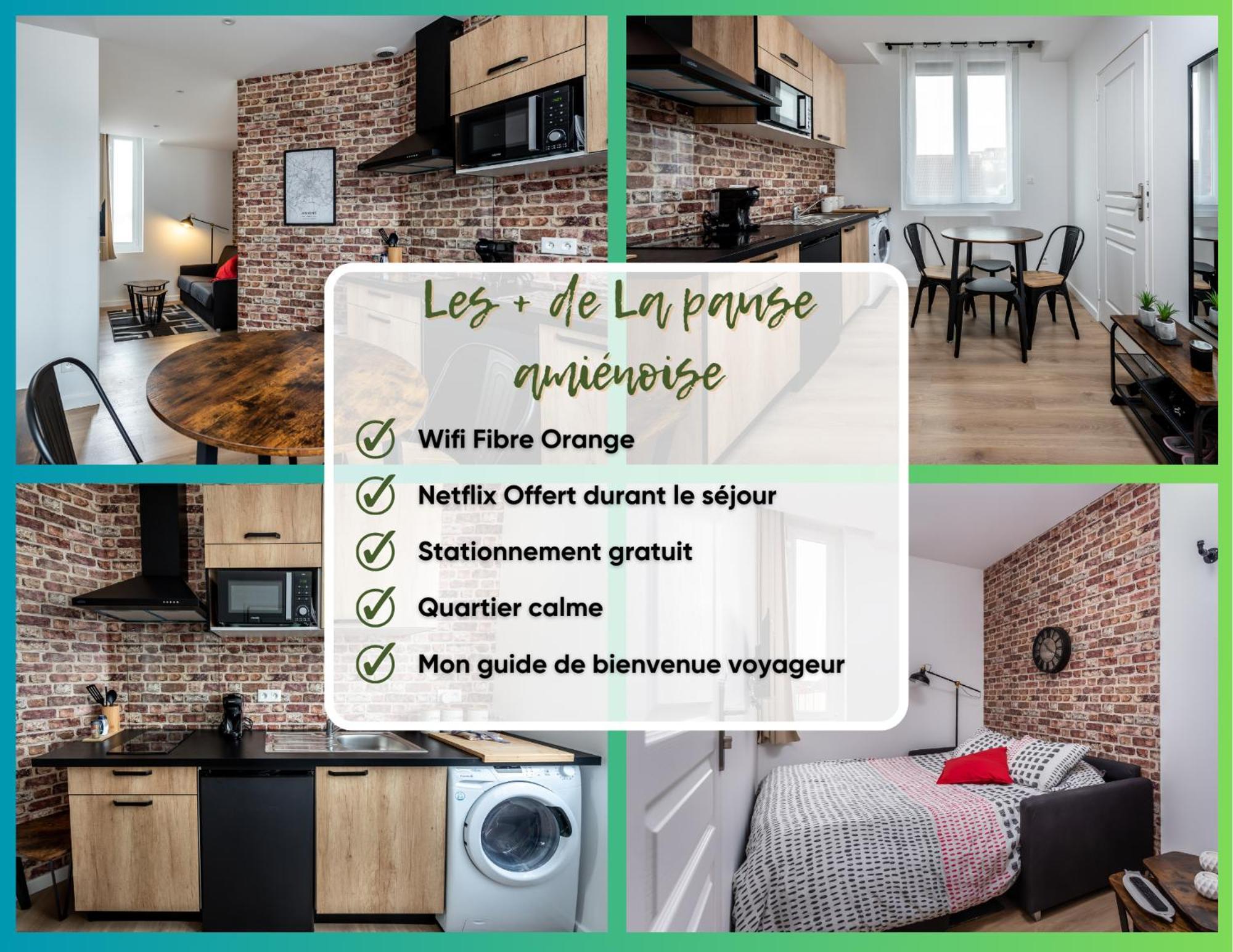 Location D'Appartements - Cosysejour - Calme Fibre Netflix Amiens Exterior photo